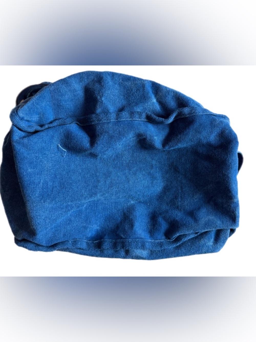 We The Free Waxed Canvas Zip Sling Bag Icelandis Blue - Picture 8 of 16